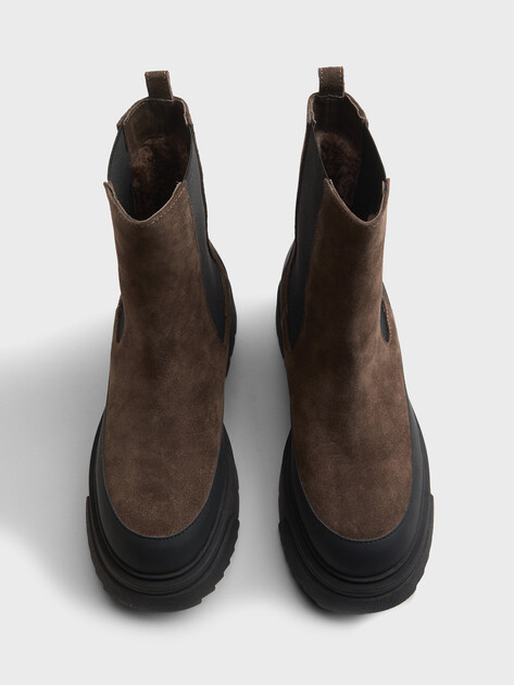 Женские челси GIOVANNI FABIANI TREND, Артикул W23151, серо-коричневый | 3602435. Ракурс 5 Женские челси GIOVANNI FABIANI TREND, Артикул W23151, серо-коричневый | 3602435. Ракурс 5