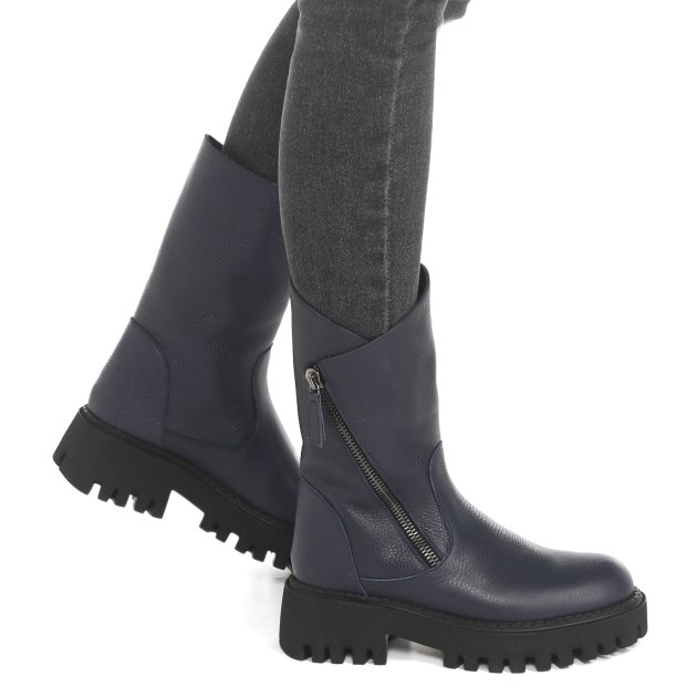 Женские полусапоги EASY BY LORIBLU, Артикул 4TL356, темно-синий | 3604087. Ракурс 4