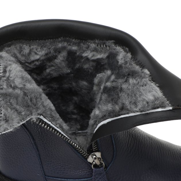 Женские полусапоги EASY BY LORIBLU, Артикул 4TL356, темно-синий | 3604087. Ракурс 2