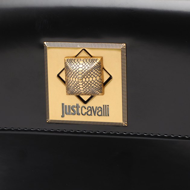 Женская сумка  JUST CAVALLI METAL STUDS, Артикул 75RA4BD5, черный | 3618998. Ракурс 4