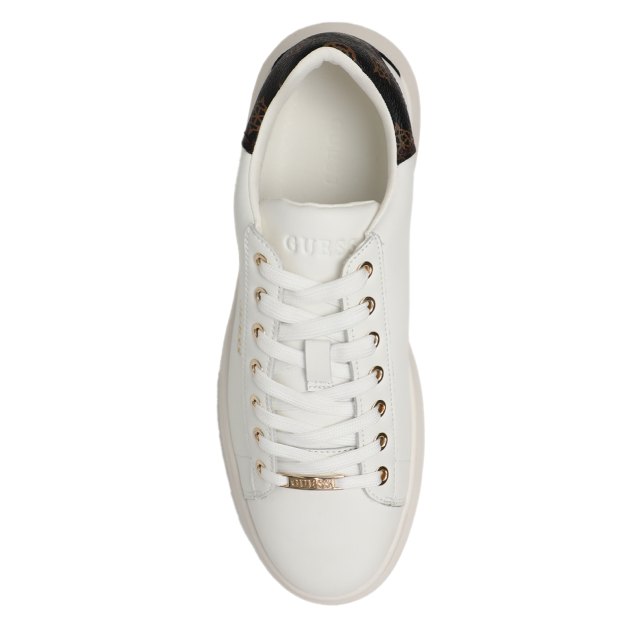 Женские кеды GUESS VIBO, Артикул FL8VIBLEA12, белый | 3621143. Ракурс 2