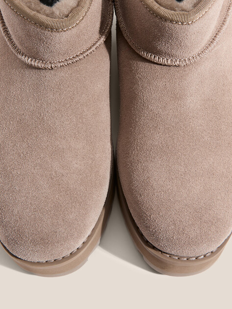 Женские угги TENDANCE, Артикул YS-5311-6, серо-коричневый | 3623537. Ракурс 3