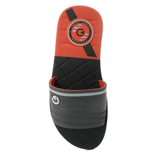 Мужские сланцы CARTAGO SEVILHA SLIDE AD, Артикул 11334, темно-серый | 3626039. Ракурс 2