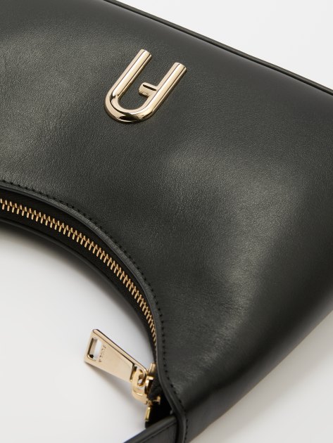 Женская сумка  FURLA, Артикул FURLA DIAMANTE MINI SHOULDER BAG, черный | 3626325. Ракурс 4