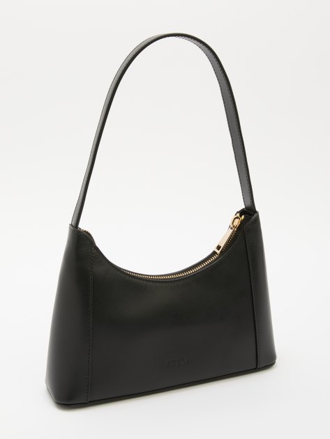 Женская сумка  FURLA, Артикул FURLA DIAMANTE MINI SHOULDER BAG, черный | 3626325. Ракурс 5