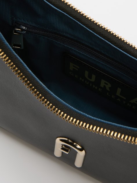 Женская сумка  FURLA, Артикул FURLA DIAMANTE MINI SHOULDER BAG, черный | 3626325. Ракурс 6