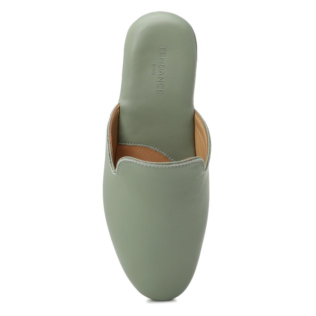 Женская домашняя обувь TENDANCE, Артикул LS-7635-1W, светло-зеленый | 3630122. Ракурс 2