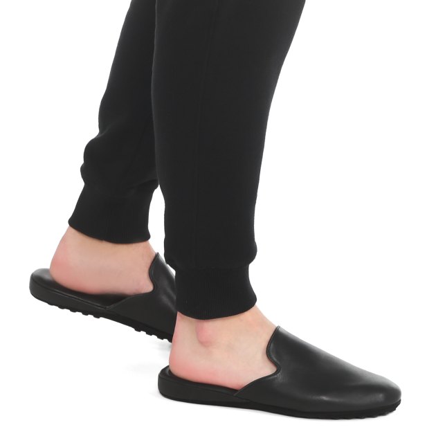 Мужская домашняя обувь TENDANCE, Артикул LS-7635-1M, черный | 3630124. Ракурс 4