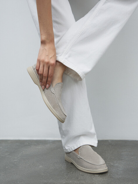 Женские лоферы TENDANCE, Артикул RSHTTD3-5, серый | 3632403. Ракурс 7
