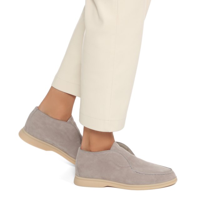 Женские высокие лоферы TENDANCE, Артикул RSHJ221A-128, серый | 3632413. Ракурс 4