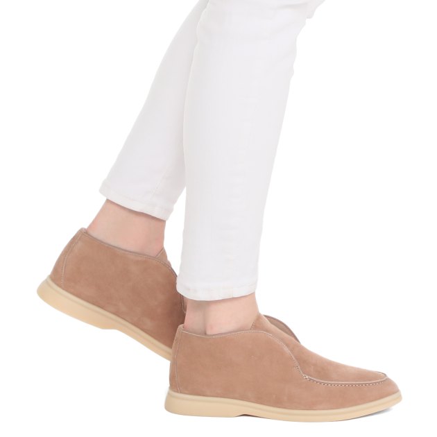 Женские высокие лоферы TENDANCE, Артикул RSHJ221A-128, темно-бежевый | 3632414. Ракурс 8