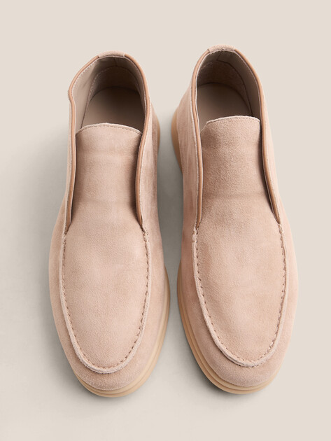 Женские высокие лоферы TENDANCE, Артикул RSHJ221A-128, темно-бежевый | 3632414. Ракурс 5