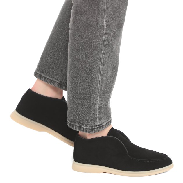 Женские высокие лоферы TENDANCE, Артикул RSHJ221A-128, черный | 3632415. Ракурс 4