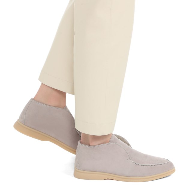 Женские высокие лоферы TENDANCE, Артикул RSHJ221A-128, серый | 3632417. Ракурс 8