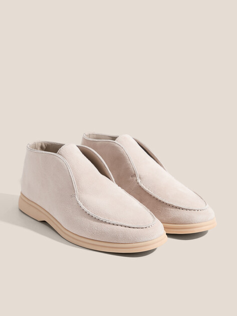 Женские высокие лоферы TENDANCE, Артикул RSHJ221A-128, серый | 3632417. Ракурс 3