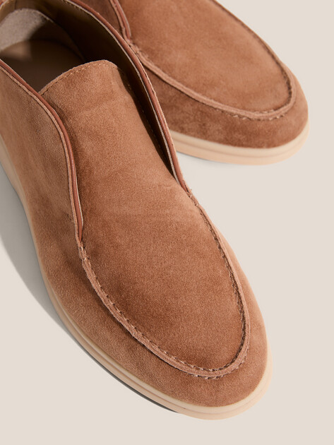 Женские высокие лоферы TENDANCE, Артикул RSHJ221A-128, коричневый | 3632421. Ракурс 4