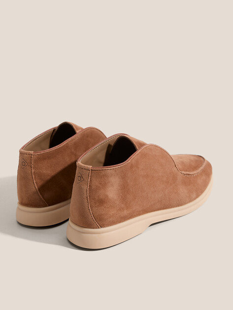 Женские высокие лоферы TENDANCE, Артикул RSHJ221A-128, коричневый | 3632421. Ракурс 6