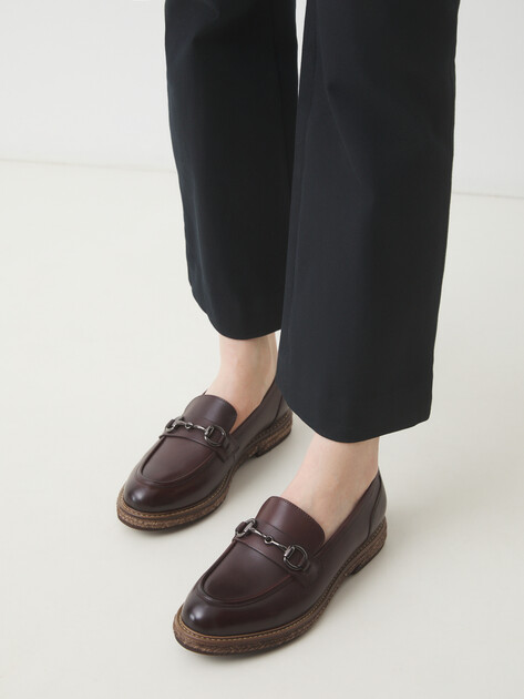 Женские лоферы TENDANCE, Артикул RSJL327-211, темно-коричневый | 3639786. Ракурс 2
