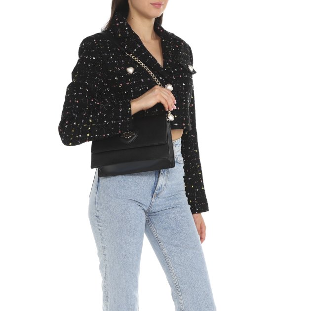 Женская сумка  LOVE MOSCHINO SWEET HEART, Артикул JC4260PP FW23, черный | 3641011. Ракурс 6