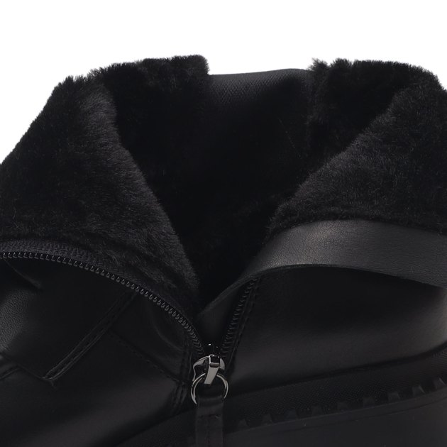 Ботильоны ASH NAK FUR, Артикул NAK FUR, черный | 3646939. Ракурс 2