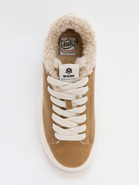 Женские кеды ASH MOBY BE KIND FUR, Артикул MOBY BE KIND FUR, серо-коричневый | 3646988. Ракурс 5