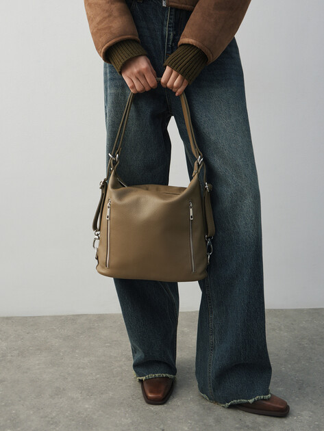 Женская сумка DIVA`S BAG SABA, Артикул R2392, зеленовато-коричневый | 3648703. Ракурс 5 Женская сумка DIVA`S BAG SABA, Артикул R2392, зеленовато-коричневый | 3648703. Ракурс 5