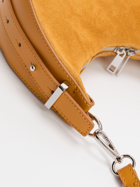 Женская сумка на плечо DIVA`S BAG CARINA, Артикул R2362, коричневато-оранжевый | 3648766. Ракурс 4 Женская сумка на плечо DIVA`S BAG CARINA, Артикул R2362, коричневато-оранжевый | 3648766. Ракурс 4