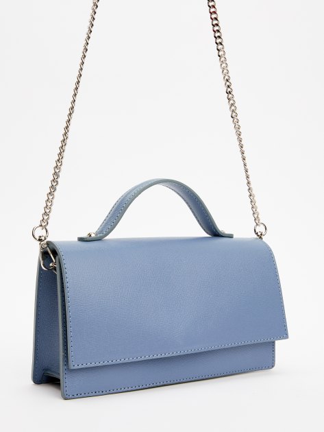 Женская сумка с ручкой DIVA`S BAG GIOIA, Артикул R2371/2, серо-голубой | 3648967. Ракурс 3 Женская сумка с ручкой DIVA`S BAG GIOIA, Артикул R2371/2, серо-голубой | 3648967. Ракурс 3