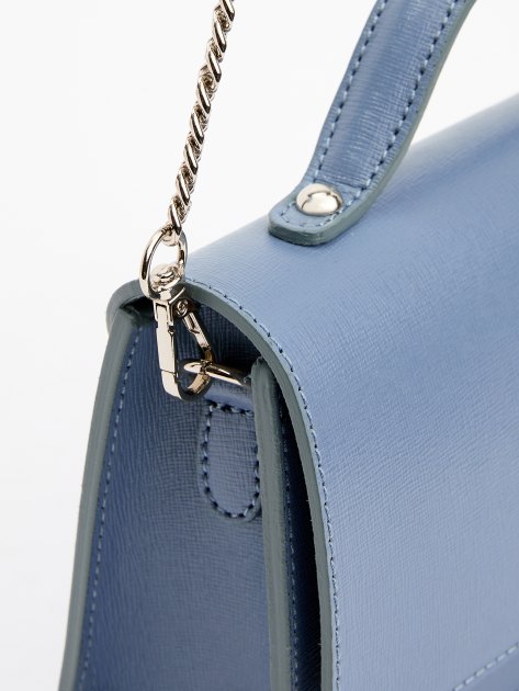 Женская сумка с ручкой DIVA`S BAG GIOIA, Артикул R2371/2, серо-голубой | 3648967. Ракурс 4 Женская сумка с ручкой DIVA`S BAG GIOIA, Артикул R2371/2, серо-голубой | 3648967. Ракурс 4