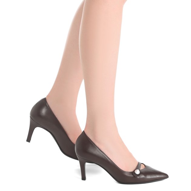 Женские туфли GIOVANNI FABIANI, Артикул W23252A, темно-коричневый | 3652819. Ракурс 4