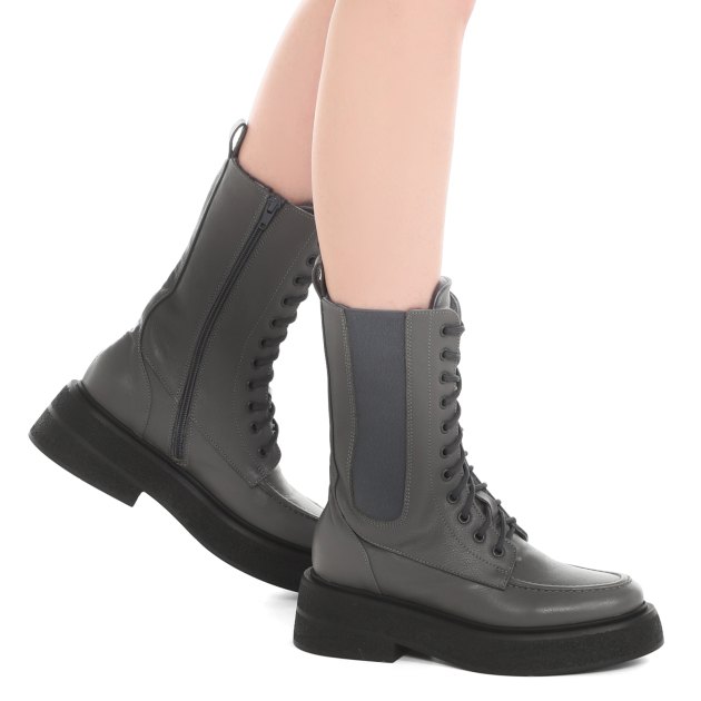 Женские полусапоги J.J.DELACROIX, Артикул 11 FORI, темно-серый | 3655682. Ракурс 4