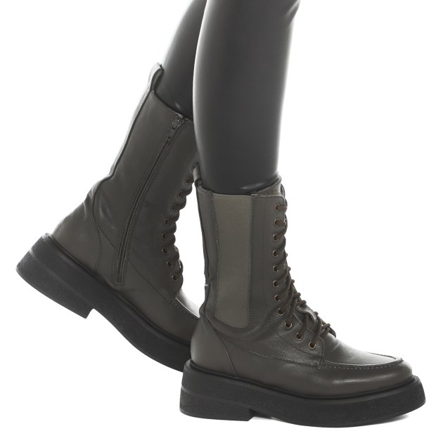 Женские полусапоги J.J.DELACROIX, Артикул 11 FORI, хаки | 3655688. Ракурс 4