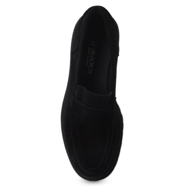 Женские лоферы J.J.DELACROIX, Артикул MOCASSINO FL, черный | 3655716. Ракурс 2