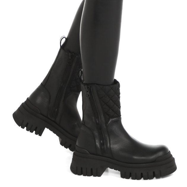 Женские полусапоги J.J.DELACROIX, Артикул 7616-01, черный | 3655826. Ракурс 4