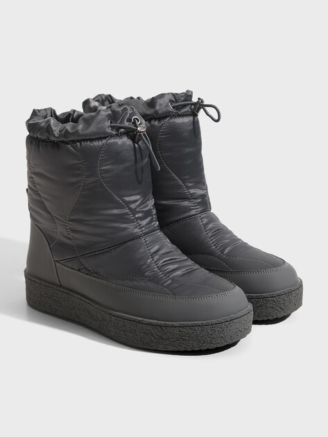 Женские дутики TENDANCE, Артикул AJ1173-7-8, антрацитово-серый | 3657600. Ракурс 3