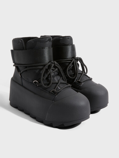 Женские дутики TENDANCE, Артикул AJ1405-4-2, черный | 3657618. Ракурс 2