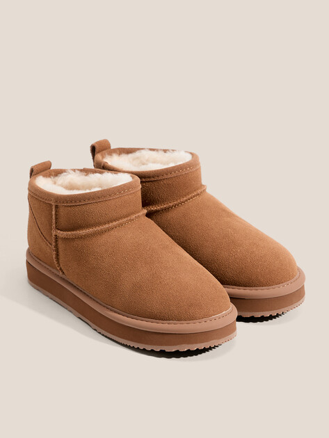 Женские угги TENDANCE, Артикул KX-2307-01, оранжево-коричневый | 3660515. Ракурс 2