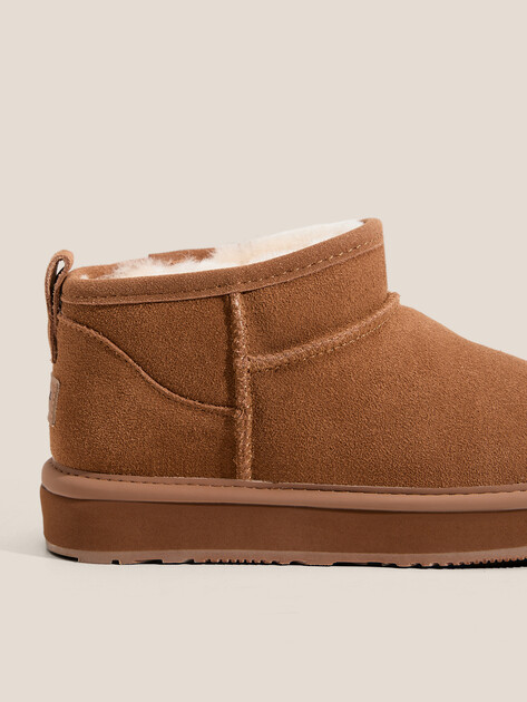 Женские угги TENDANCE, Артикул KX-2307-01, оранжево-коричневый | 3660515. Ракурс 3