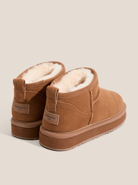 Женские угги TENDANCE, Артикул KX-2307-01, оранжево-коричневый | 3660515. Ракурс 5