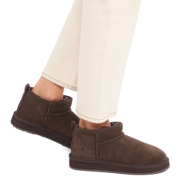 Женские угги TENDANCE, Артикул KX-2307-01, темно-коричневый | 3660519. Ракурс 8