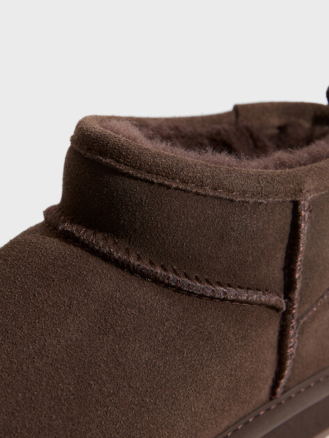 Женские угги TENDANCE, Артикул KX-2307-01, темно-коричневый | 3660519. Ракурс 4