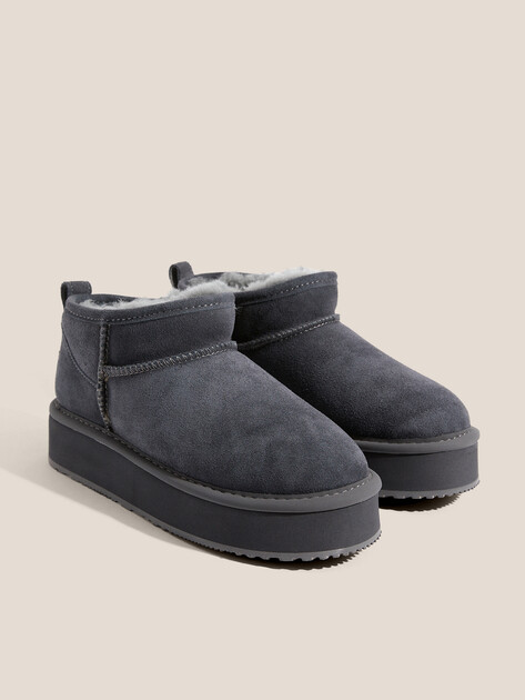 Женские угги TENDANCE, Артикул KX-2303-01, антрацитово-серый | 3660542. Ракурс 2