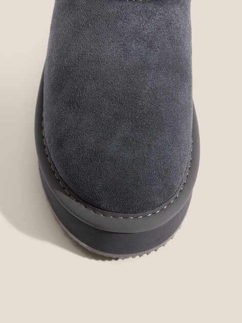 Женские угги TENDANCE, Артикул KX-2303-01, антрацитово-серый | 3660542. Ракурс 3