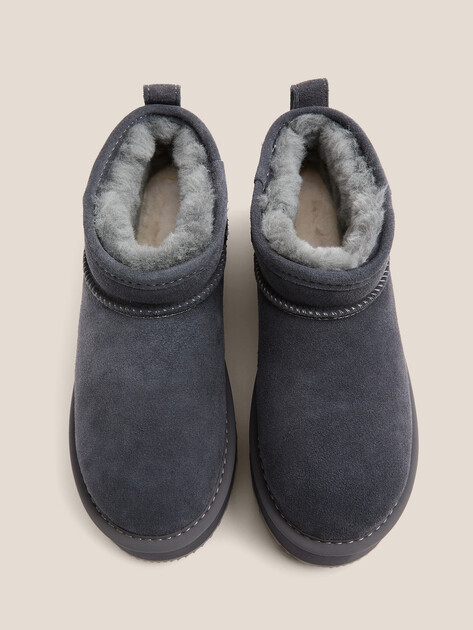 Женские угги TENDANCE, Артикул KX-2303-01, антрацитово-серый | 3660542. Ракурс 4