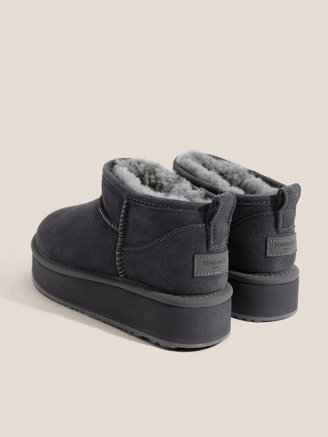 Женские угги TENDANCE, Артикул KX-2303-01, антрацитово-серый | 3660542. Ракурс 5