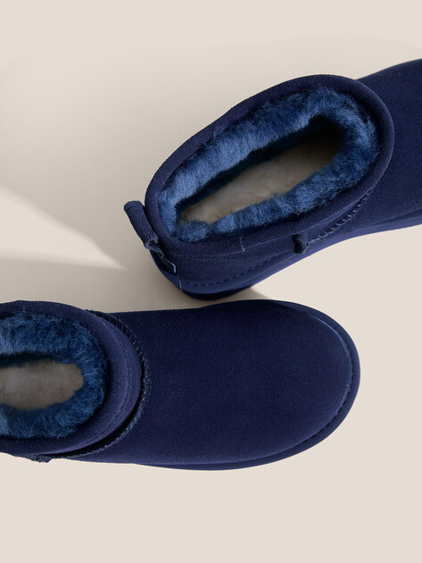Женские угги TENDANCE, Артикул KX-2303-01, темно-синий | 3660544. Ракурс 3