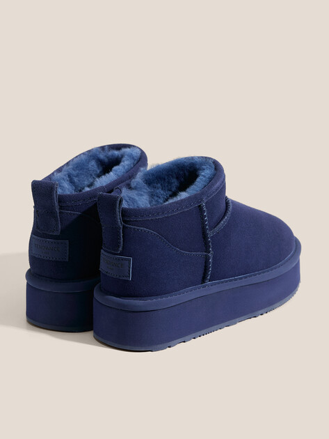 Женские угги TENDANCE, Артикул KX-2303-01, темно-синий | 3660544. Ракурс 5