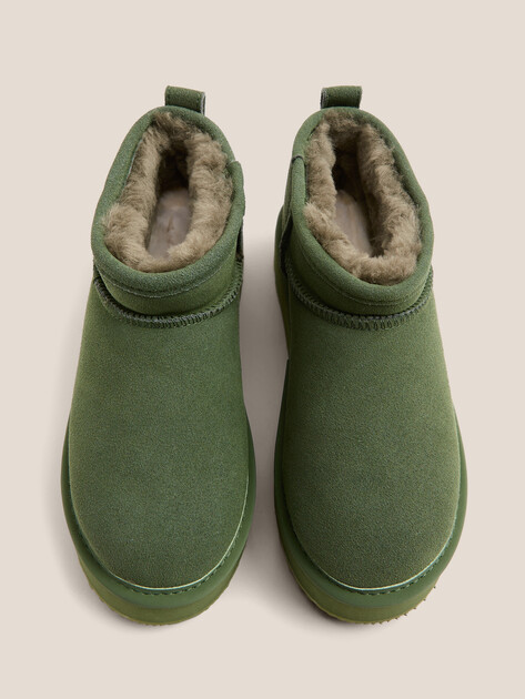 Женские угги TENDANCE, Артикул KX-2303-01, темно-зеленый | 3660548. Ракурс 4