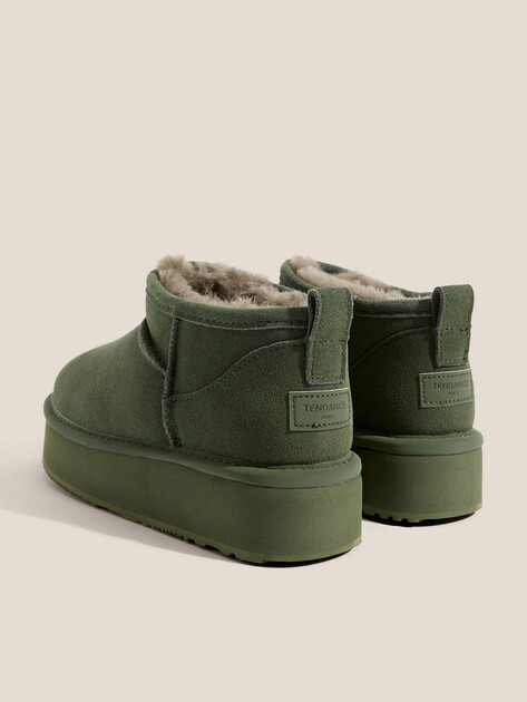 Женские угги TENDANCE, Артикул KX-2303-01, темно-зеленый | 3660548. Ракурс 5