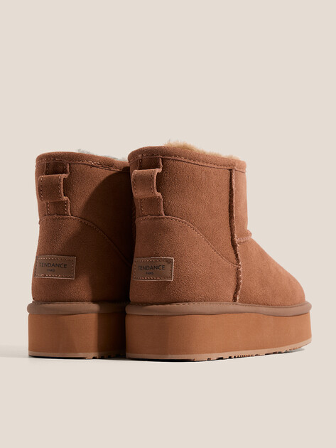 Женские угги TENDANCE, Артикул KX-2301-01, коричневый | 3660558. Ракурс 5